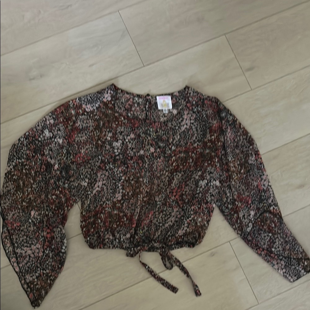 Floral Print Women's Top
